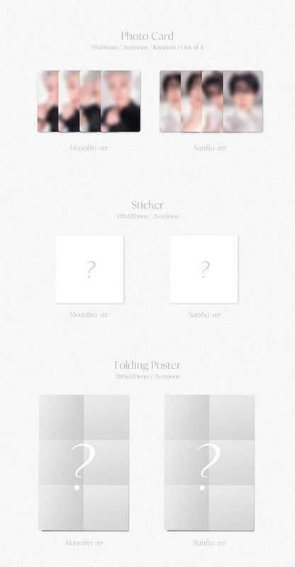 MOONBIN & SANHA (ASTRO) Mini Album Vol. 3 - INCENSE (Digipack Ver.) (Random)