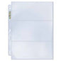 Ultra-Pro Platinum 3-Pocket Page (Horizontal)