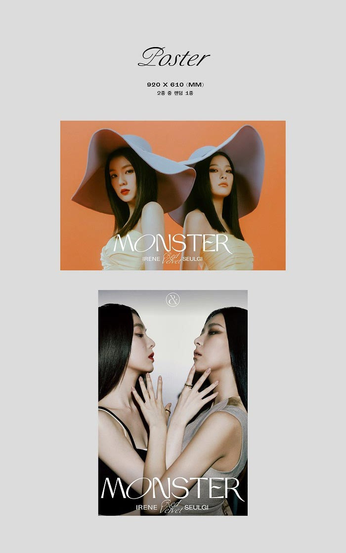Red Velvet - IRENE & SEULGI Mini Album Vol. 1 - Monster (Base Note Ver.)