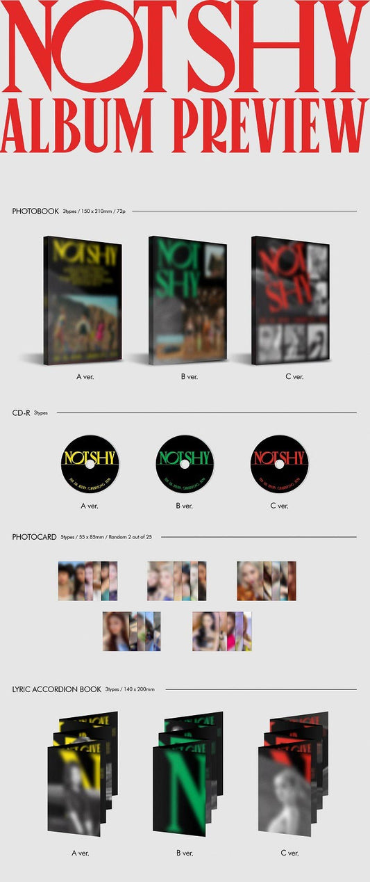 [PRE-OWNED] ITZY - Album [Not Shy]