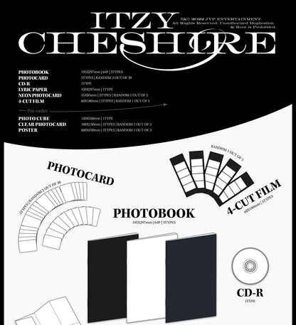 ITZY - CHESHIRE (STANDARD EDITION) (Random)