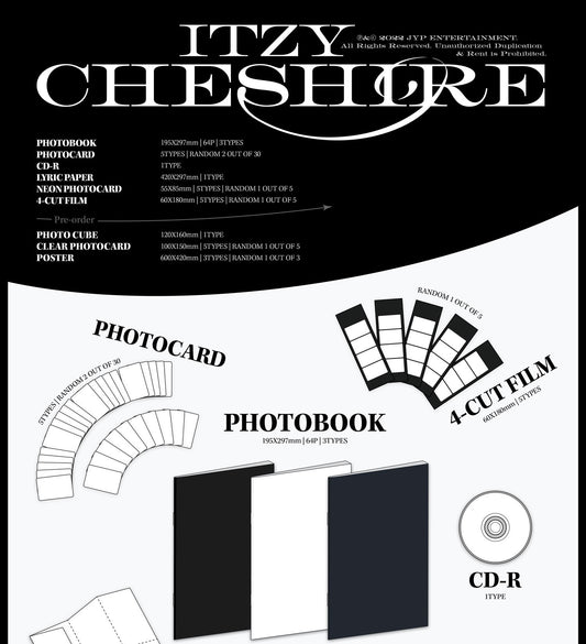 ITZY - CHESHIRE (STANDARD EDITION) (Random)