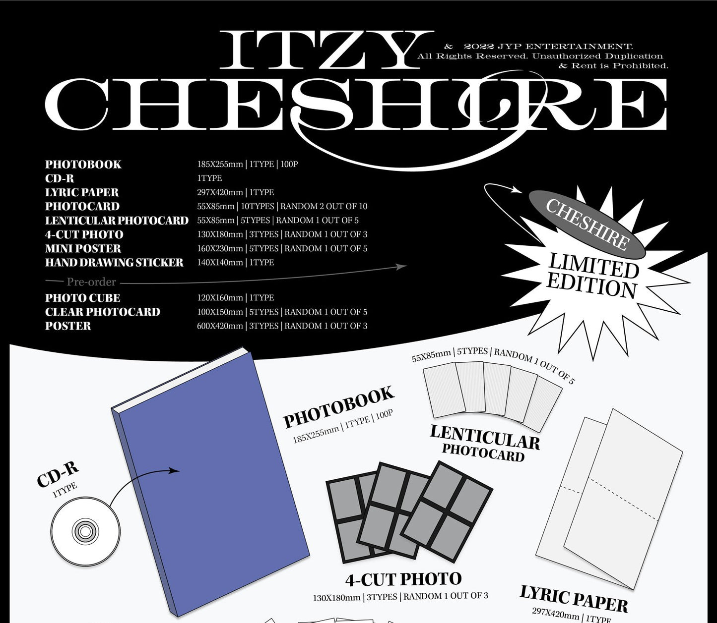 ITZY - CHESHIRE (LIMITED EDITION)