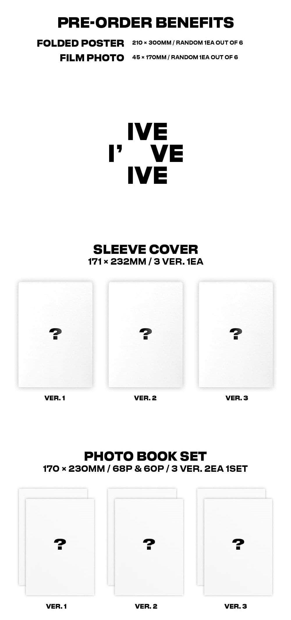 IVE Album Vol. 1 - I've IVE (Random)