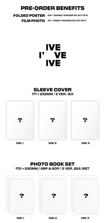 IVE Album Vol. 1 - I've IVE (Random)