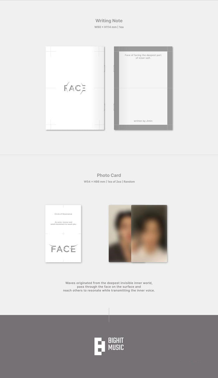 Jimin - FACE (Weverse Album)