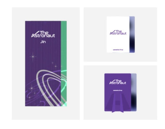 Jin Solo Single - The Astronaut Official WEVERSE POB (Random)