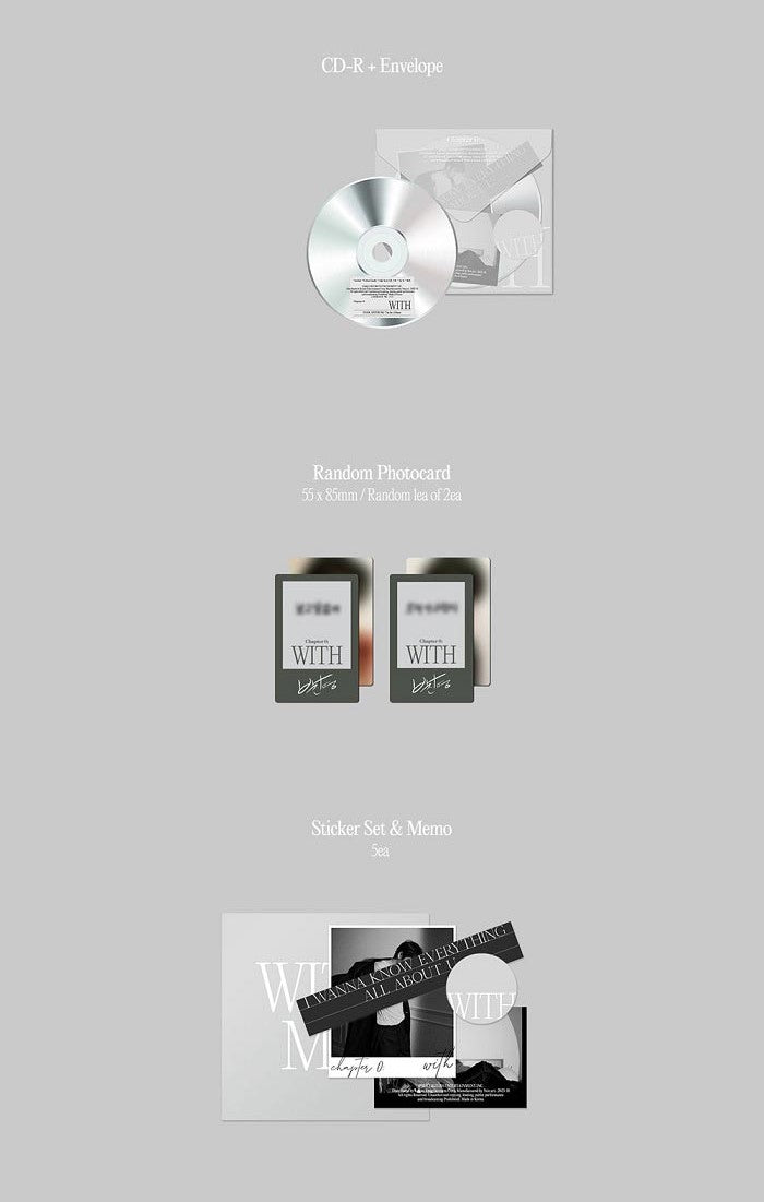 JINYOUNG - The 1st Album [Chapter 0: WITH]