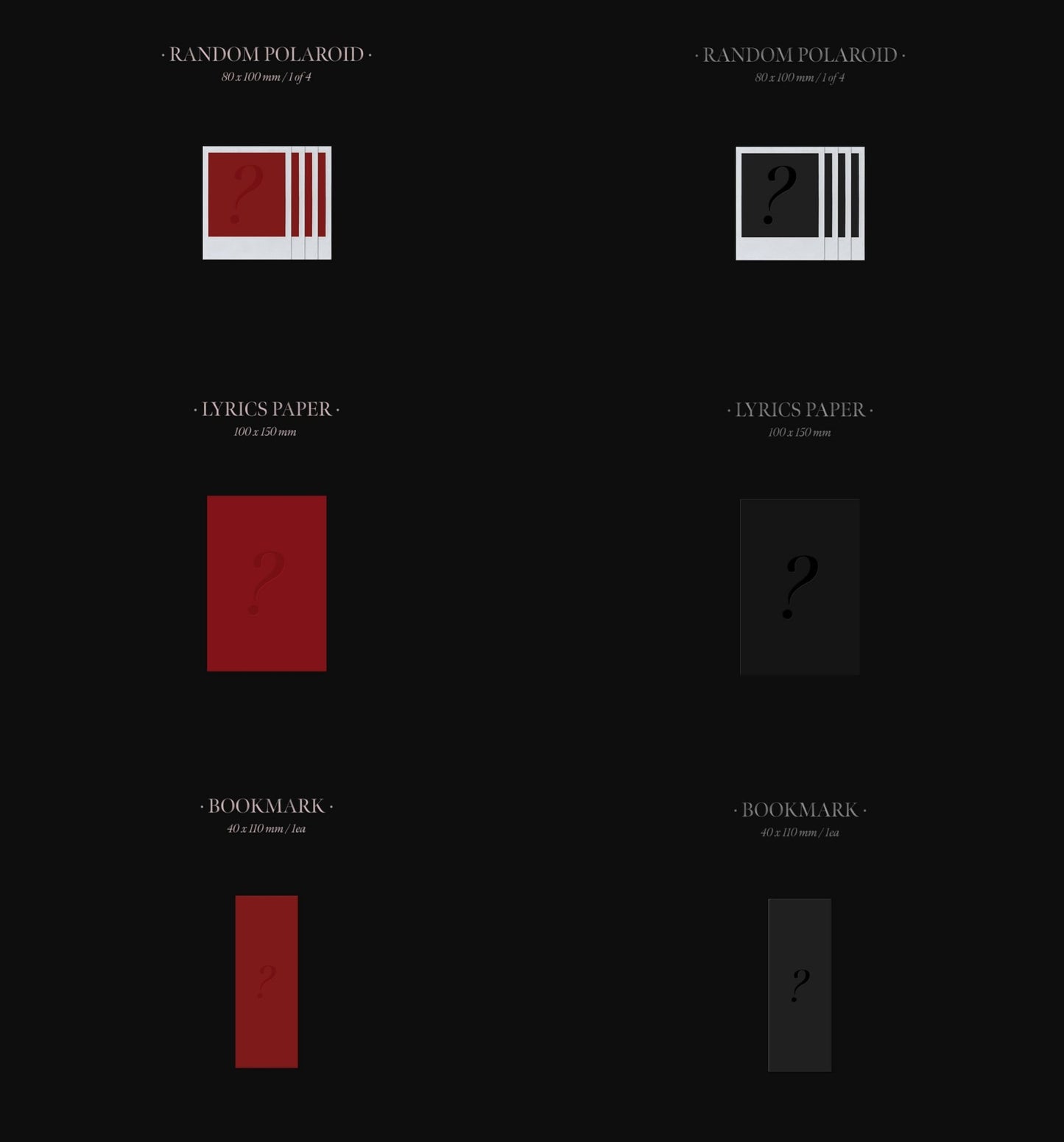 JISOO - 1st SINGLE ALBUM (Random)
