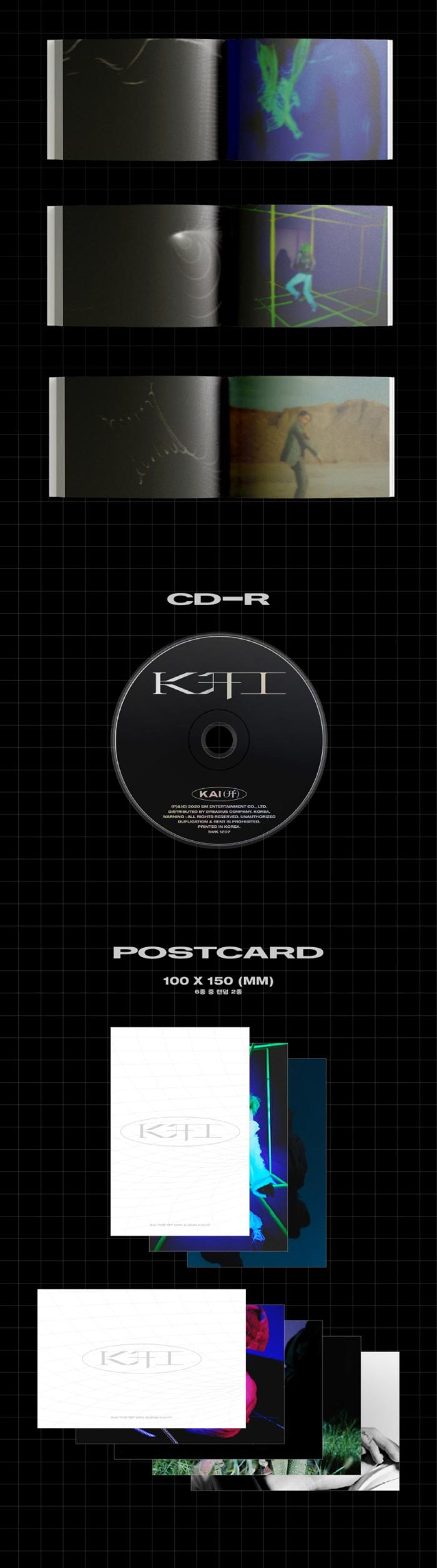 KAI (EXO) Mini Album Vol. 1 - KAI (开) (Flipbook Ver.)