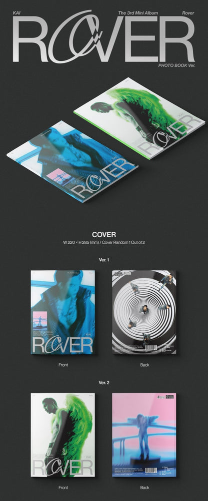 KAI Mini Album Vol. 3 - Rover (Photobook ver.) (Random)