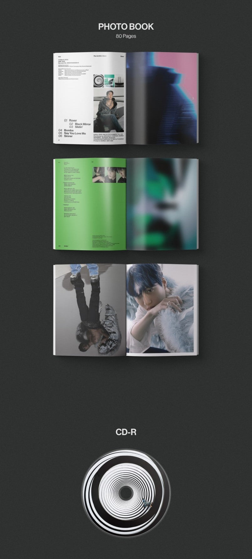 KAI Mini Album Vol. 3 - Rover (Photobook ver.) (Random)