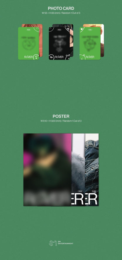 KAI Mini Album Vol. 3 - Rover (Sleeve ver.)