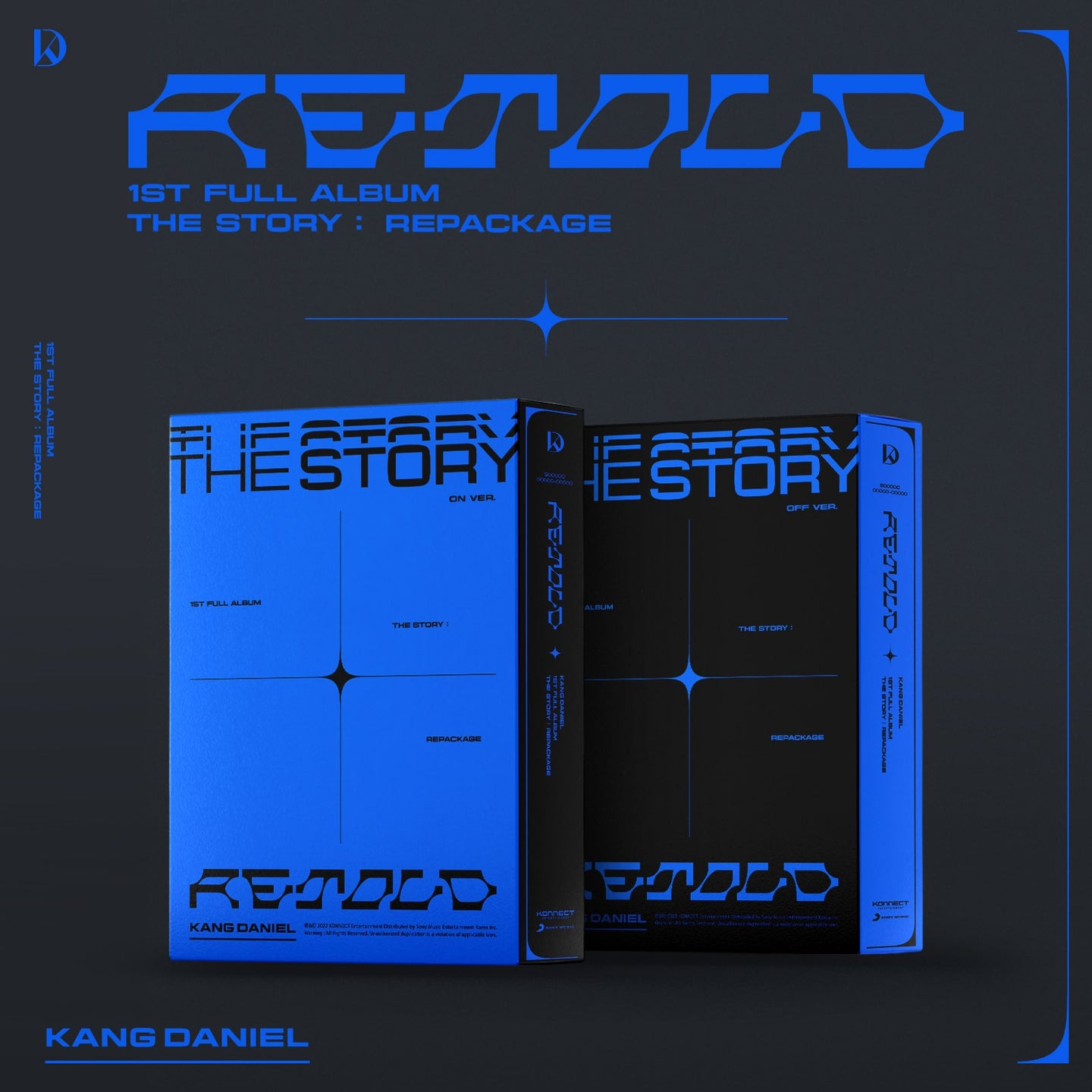 Kang Daniel 1st Full Album (Repackage) - Retold (Random)
