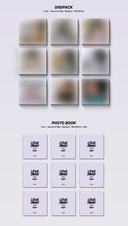 Kep1er Mini Album Vol. 4 - LOVESTRUCK! (DIGIPACK Ver.) (Random)
