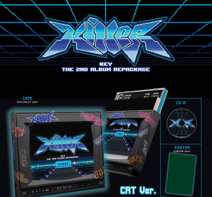 KEY Album Vol. 2 (Repackage) - Killer (CRT Ver.)