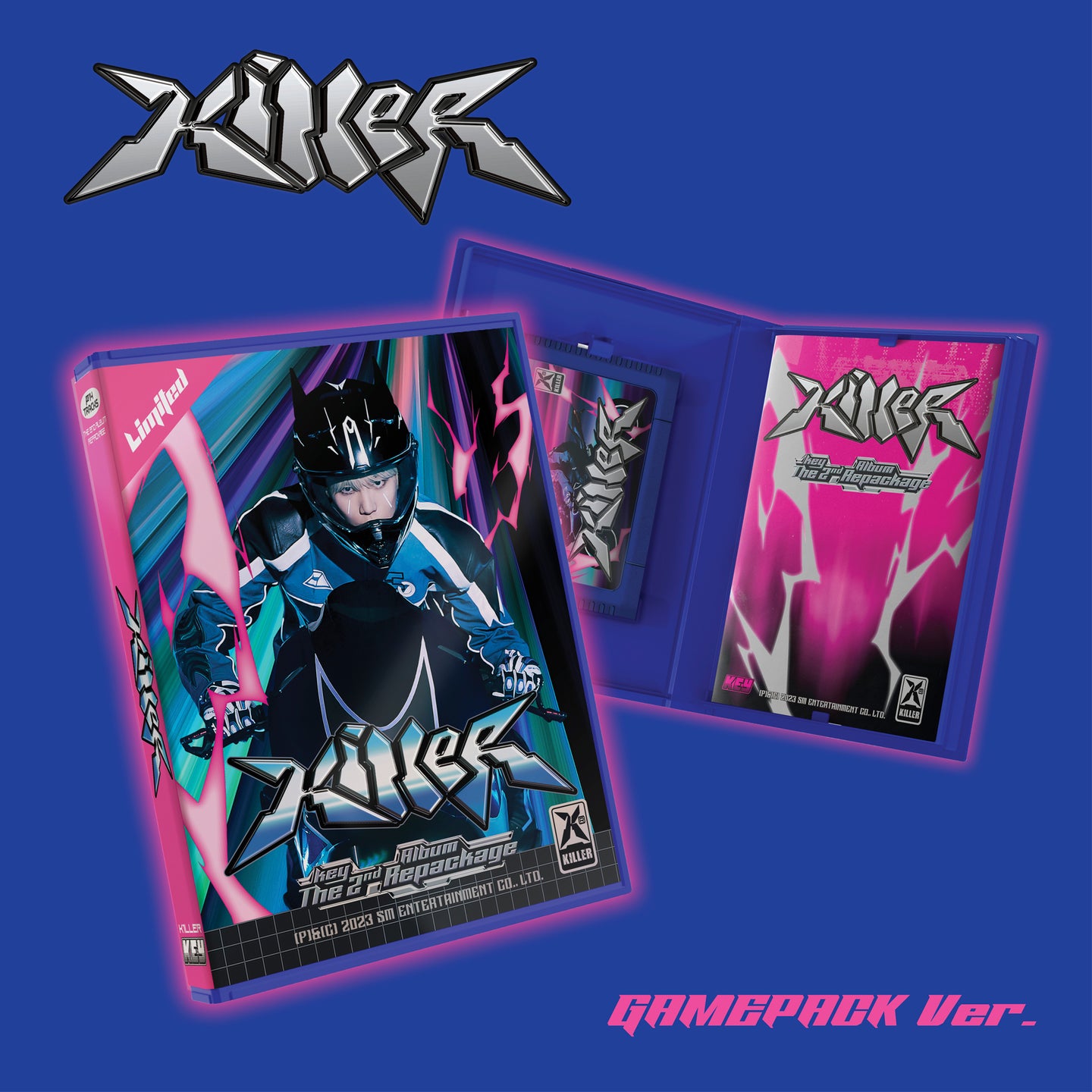 KEY Album Vol. 2 (Repackage) - Killer (GAMEPACK Ver.) (First Press Limited Edition)