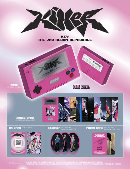 KEY Album Vol. 2 (Repackage) - Killer (QR Ver.)