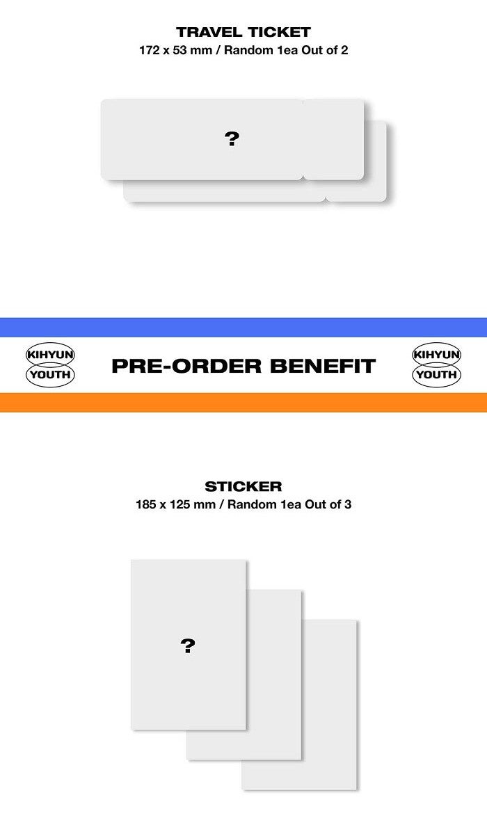KIHYUN Mini Album Vol. 1 - YOUTH (Random)
