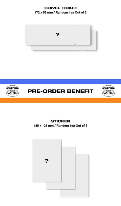 KIHYUN Mini Album Vol. 1 - YOUTH (Random)