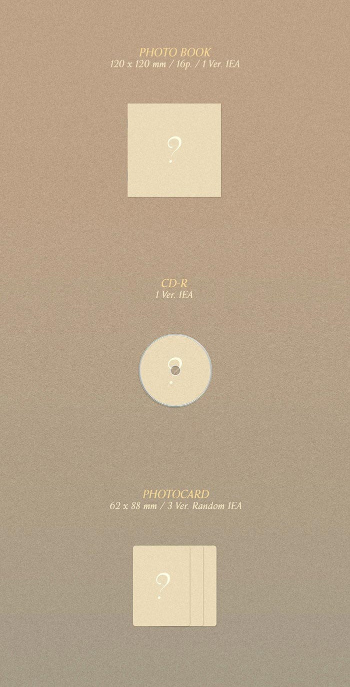 KIHYUN Single Album Vol. 1 - VOYAGER (Jewel Ver.)