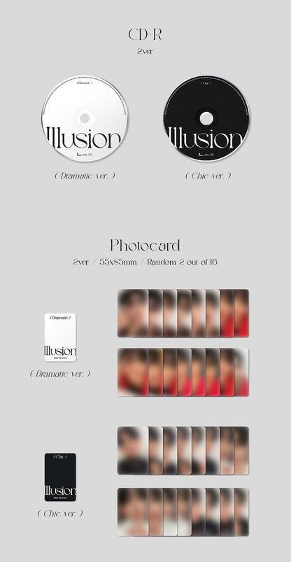 KIM YO HAN Mini Album Vol. 1 - Illusion (Random)