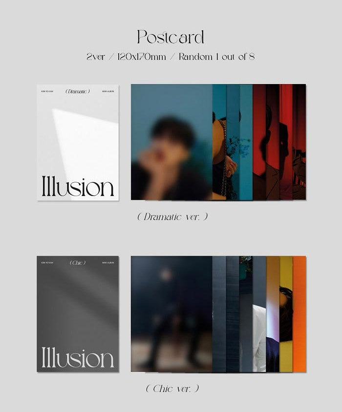 KIM YO HAN Mini Album Vol. 1 - Illusion (Random)