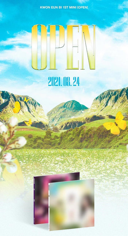 KWON EUNBI Mini Album Vol. 1 - OPEN (Random)