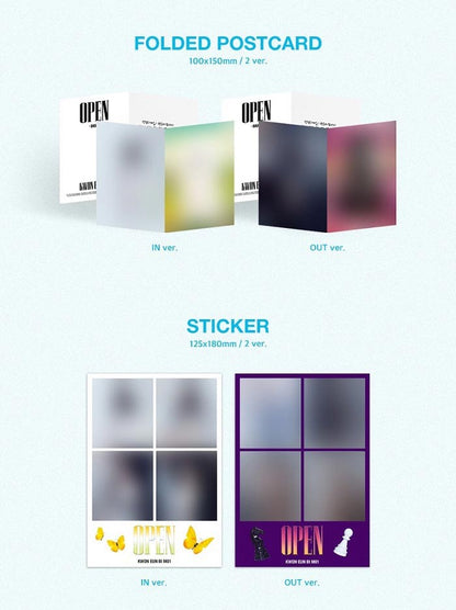KWON EUNBI Mini Album Vol. 1 - OPEN (Random)