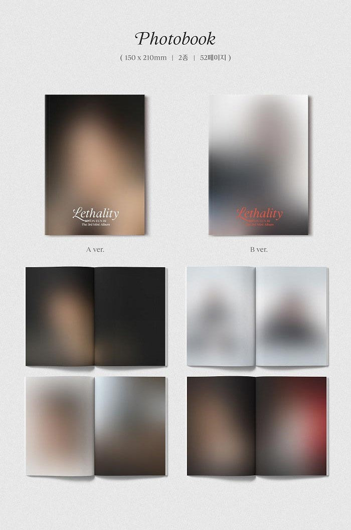 KWON EUN BI Mini Album Vol. 3 - Lethality (Photobook Ver.)