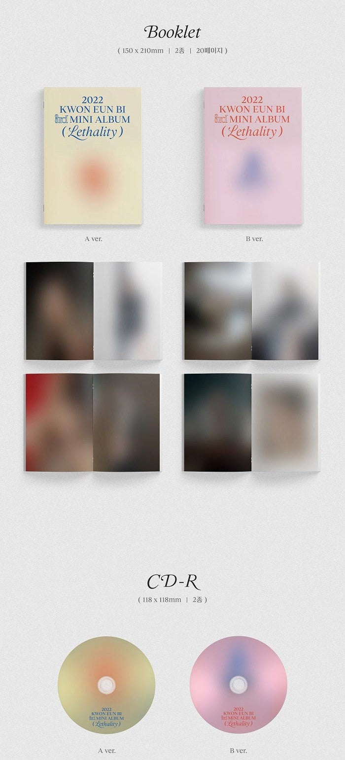 KWON EUN BI Mini Album Vol. 3 - Lethality (Photobook Ver.)
