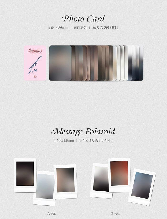 KWON EUN BI Mini Album Vol. 3 - Lethality (Photobook Ver.)