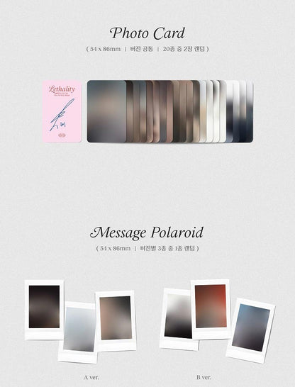 KWON EUN BI Mini Album Vol. 3 - Lethality (Photobook Ver.)