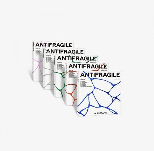 LE SSERAFIM Mini Album Vol. 2 - ANTIFRAGILE (COMPACT Ver.) (Random)