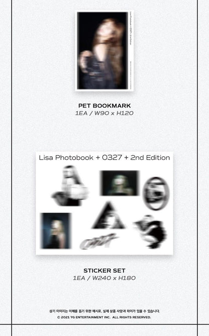 LISA PHOTOBOOK - 0327 (VOL.2 -SECOND EDITION)