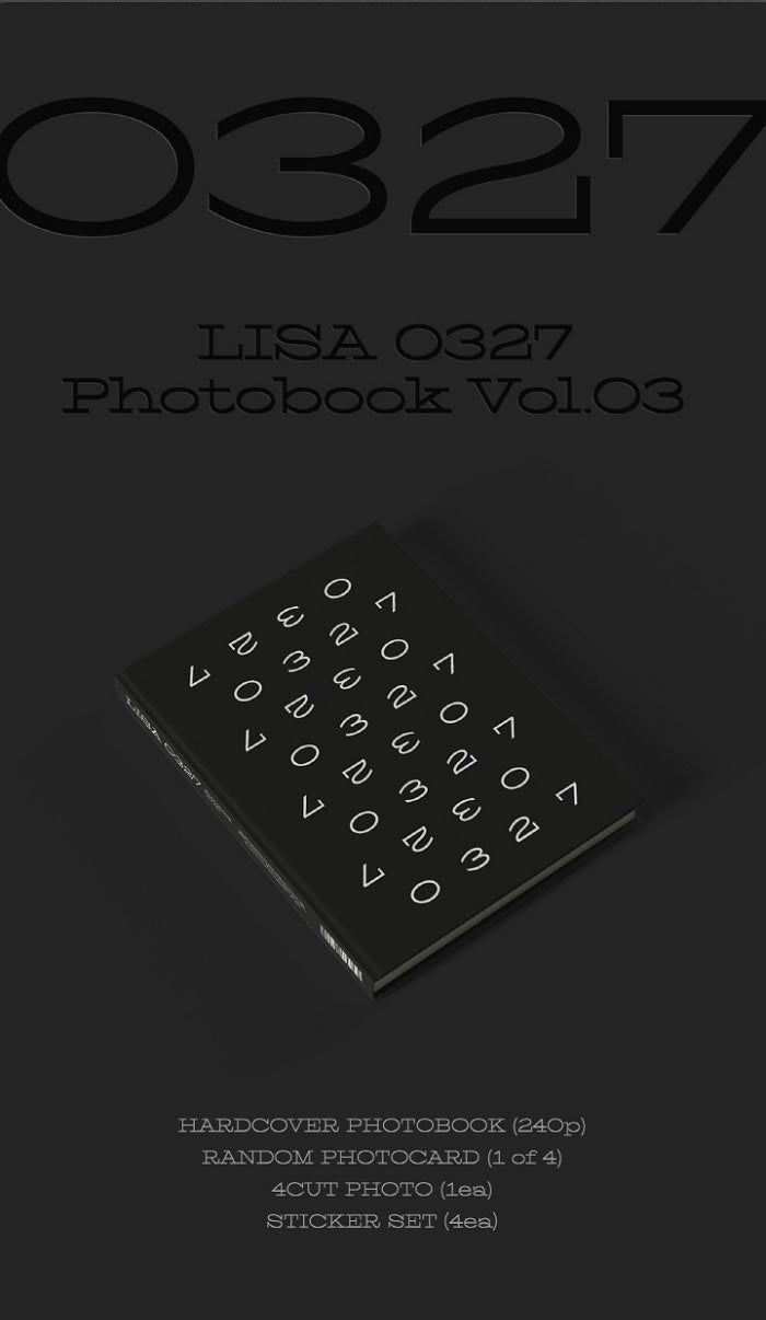 LISA PHOTOBOOK - 0327 (VOL.3)