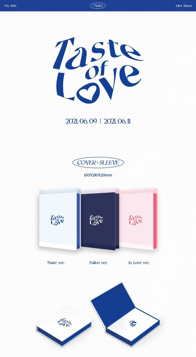 Twice Mini Album Vol. 10 - Taste of Love (Random)