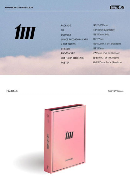 MAMAMOO Mini Album Vol. 12 - MIC ON (MAIN ver.)