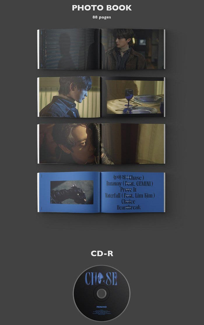 MINHO Mini Album Vol. 1 - CHASE (Beginning Ver.) Photobook Ver.