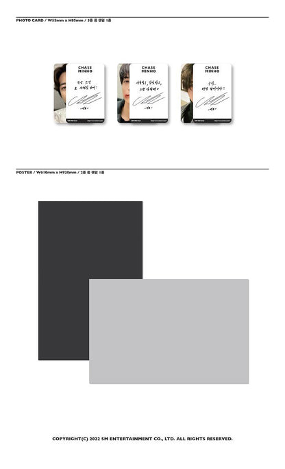 MINHO Mini Album Vol. 1 - CHASE (Complete Ver.)
