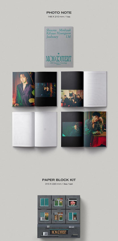 MONSTA X - 2023 Season's Greetings [MON COUVERT] (WALL CALENDAR Ver.)