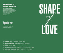 Load image into Gallery viewer, MONSTA X Mini Album Vol. 11 - SHAPE of LOVE (Special Ver.)
