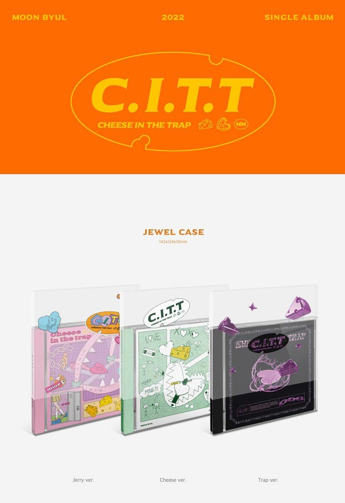 Moon Byul Single Album - C.I.T.T (Cheese in the Trap) (Random)