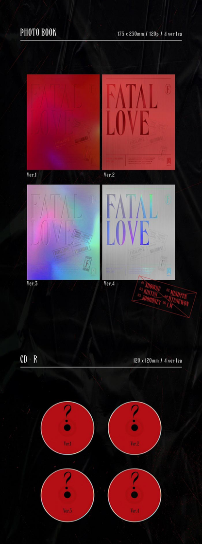MONSTA X Album Vol. 3 - FATAL LOVE (Random)