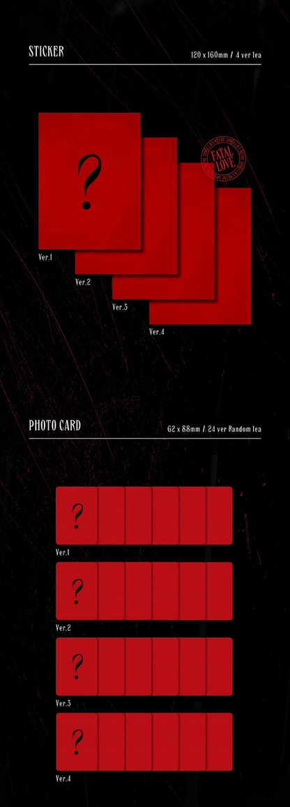 MONSTA X Album Vol. 3 - FATAL LOVE (Random)