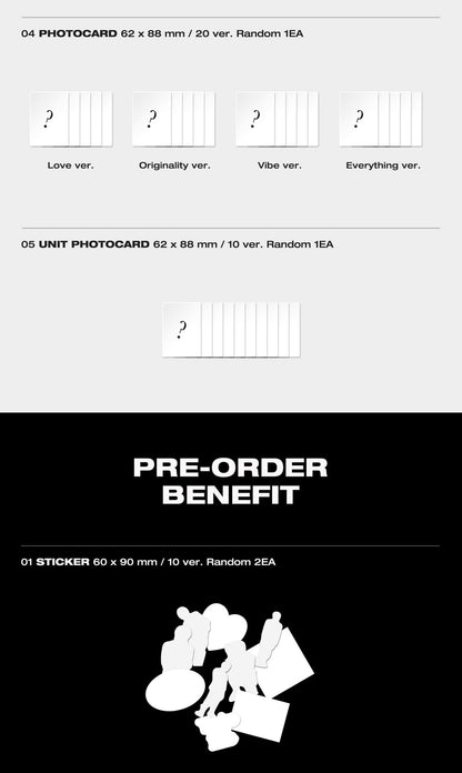 MONSTA X Mini Album Vol. 11 - SHAPE of LOVE (Random)