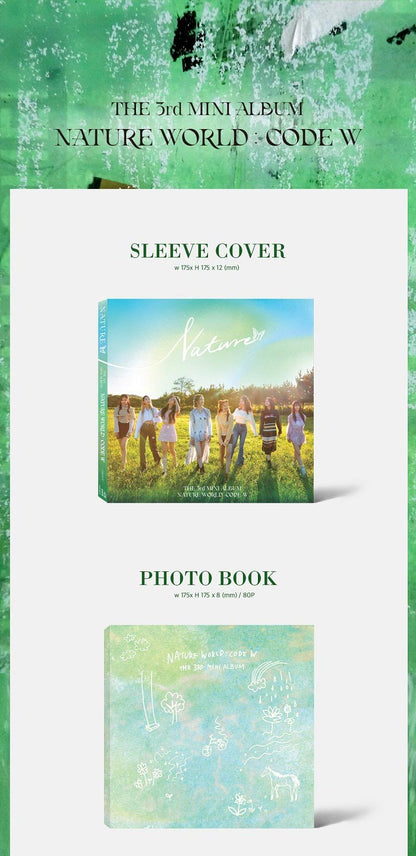 NATURE Mini Album Vol. 3 - NATURE WORLD : CODE W