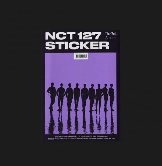 NCT 127 Album Vol. 3 - Sticker (Sticker Ver.)