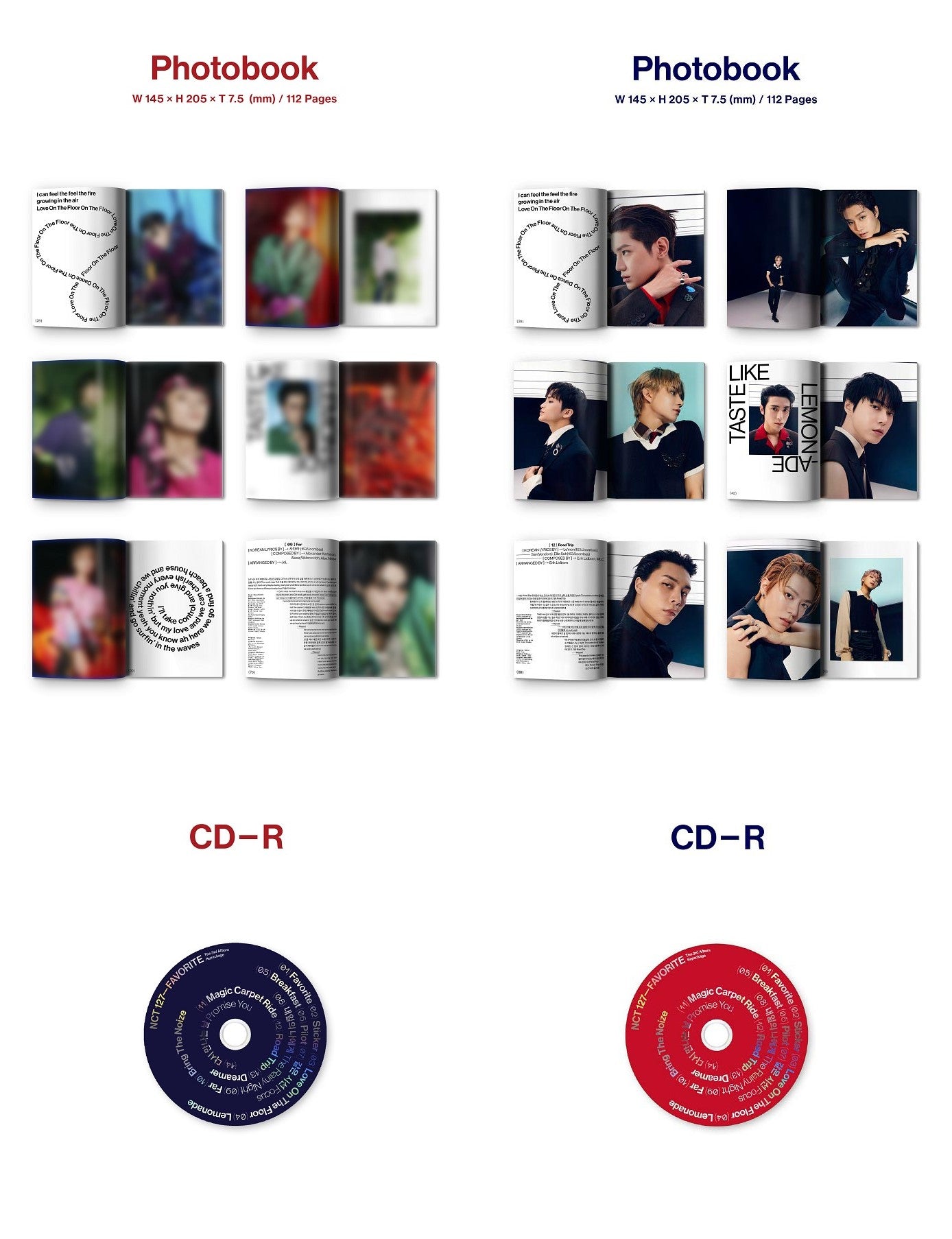 NCT 127 Album Vol. 3 (Repackage) - Favorite (Random)