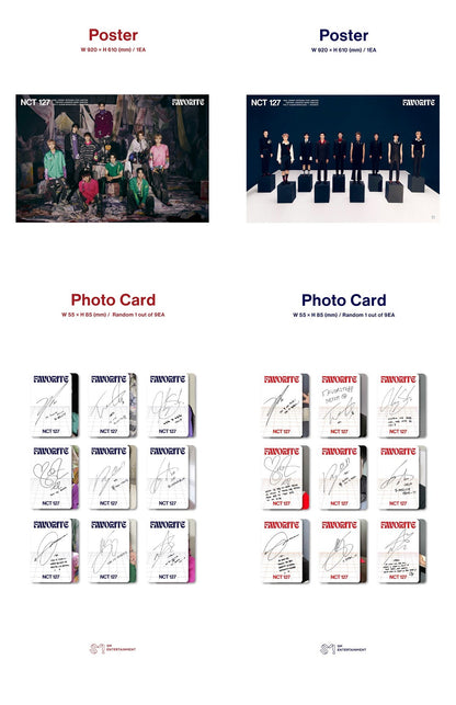 NCT 127 Album Vol. 3 (Repackage) - Favorite (Random)